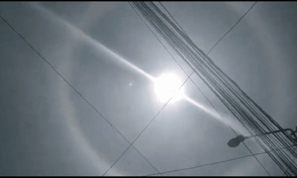 Fenómeno óptico ilumina el cielo peruano